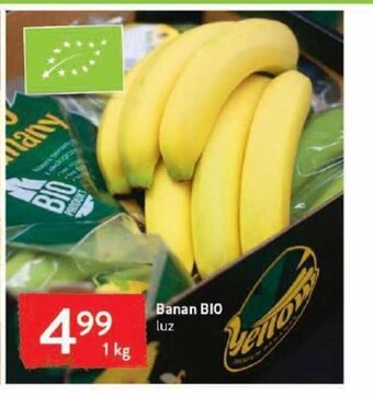 Intermarche Banan BIO 1kg oferta