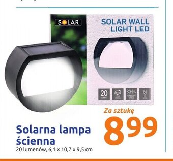 Action Solarna lampa ścienna oferta