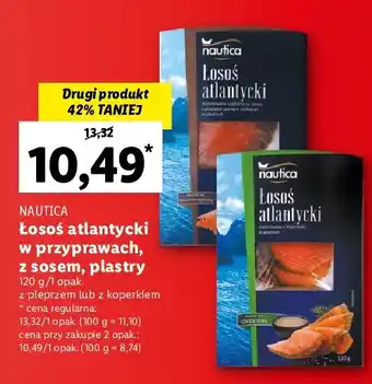 Lidl Łosoś atlantycki w plastrach z koprem oferta