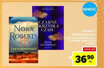 Carrefour Nora roberts "lasy w płomieniach" oferta