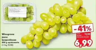 ALDI Winogrona bezpestkowe oferta
