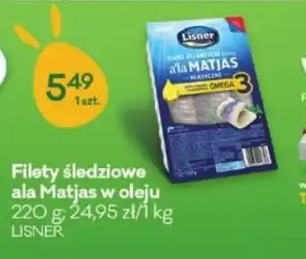 Groszek Filety śledziowe ala Matjas w oleju 220g oferta