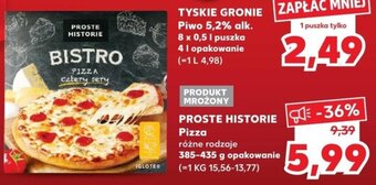 Kaufland Proste Historie Pizza 385-435g oferta