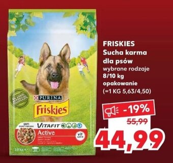 Kaufland Friskies Sucha karma dla psów 8-10kg oferta