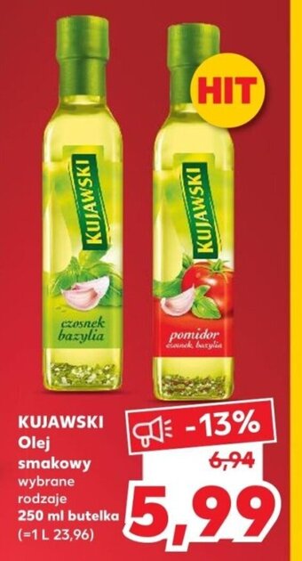 Kaufland Kujawski Olej smakowy 250ml oferta