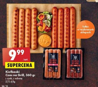 Biedronka Kiełbaski Czas na Grill 360g oferta
