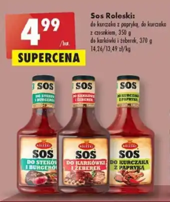 Biedronka Sos Roleski 350g oferta