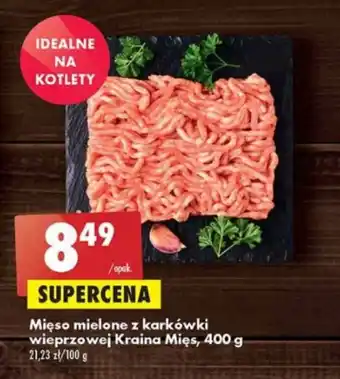 Biedronka Mięso mielone z karkówki wieprzowej 400g oferta