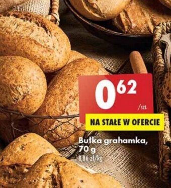 Biedronka Bułka grahamka 70g oferta