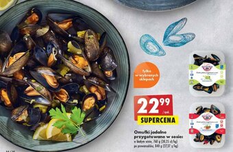 Biedronka Omułki jadalne przygotowane w sosie oferta