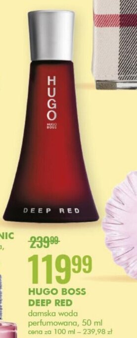 SuperPharm Hugo Boss Deep Red 50ml oferta