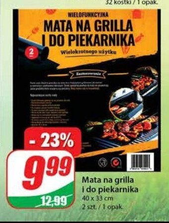 Dino Mata na grilla i do piekarnika 40 x 33 cm oferta