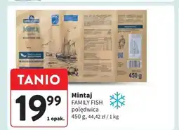 Biedronka Polędwice z mintaja 1 SZT 450 G oferta