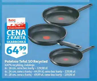 Auchan Patelnia so recycled 26 cm oferta