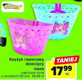 Carrefour Koszyk rowerowy dziecięcy oferta