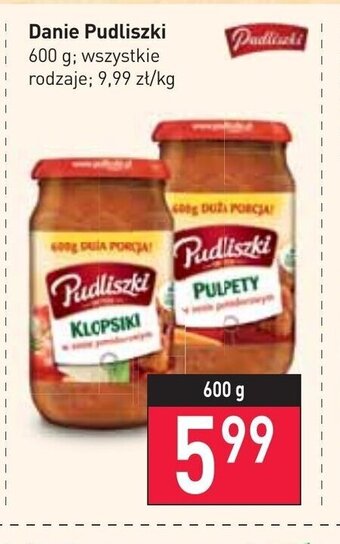 Stokrotka Danie Pudliszki 600g oferta