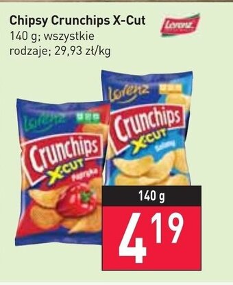 Chipsy Crunchips X- Cut 140g