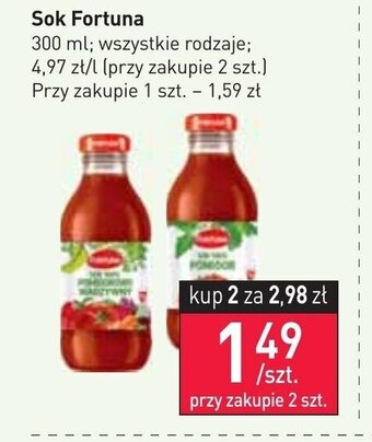 Stokrotka Sok Fortuna 300ml oferta