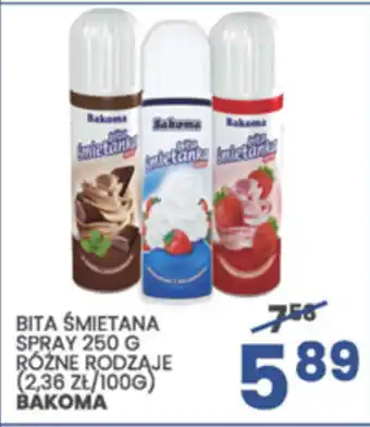 Wafelek Bita śmietana spray 250g oferta