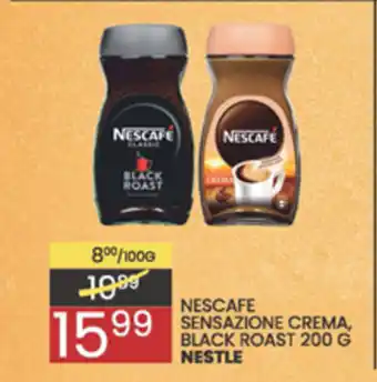 Wafelek Nescafe Sensazione Crema, Black Roast 200g oferta