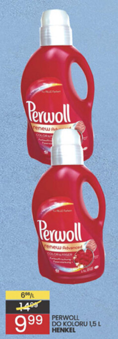 Wafelek Perwoll płyn do prania, kolor 1,5l oferta