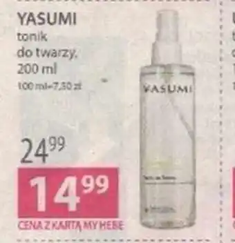 Hebe Yasumi tonik do twarzy 200ml oferta