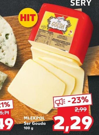 Kaufland Ser Gouda 100g oferta