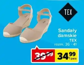 Carrefour Sandał damskie oferta