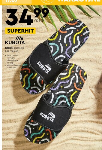 Biedronka Klapki damskie oferta