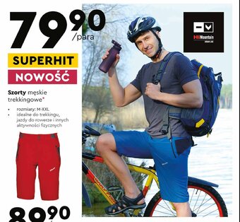 Biedronka Szorty męskie trekkingowe oferta