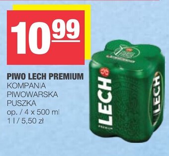 Piwo Lech Premium 4x 500ml
