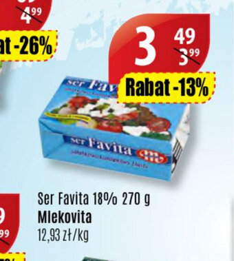 API MARKET Ser Favita Mlekovita 270g oferta