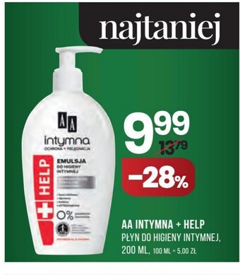 Drogerie Natura Płyn do higieny intymnej AA oferta