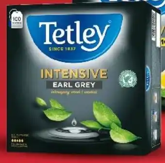 Kaufland Tetley Intensive Earl Grey Herbata czarna 200 g (100 x 2 g) oferta