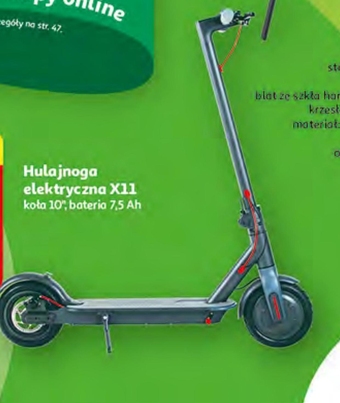 Auchan Hulajnoga elektryczna oferta