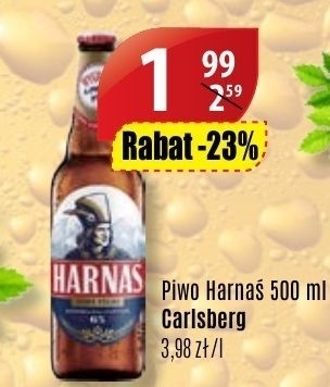 API MARKET Harnaś Piwo jasne pełne 500 ml oferta