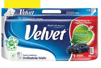 Hildebrandt Velvet Delikatnie Biały Papier toaletowy 8 rolek oferta