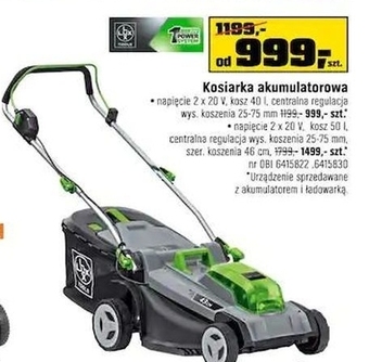 OBI Kosiarka akumulatorowa oferta