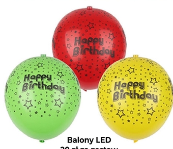 Balony TEDi