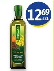 Euro Sklep Kujawski 3 ziarna Olej rzepakowy z olejami z lnu i pestek dyni 500 ml oferta