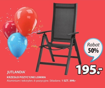JYSK Krzesło ogrodowe Jutlandia oferta