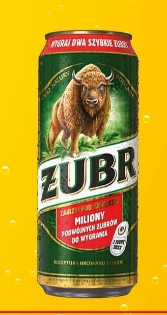 Carrefour Express Żubr Piwo jasne 500 ml oferta