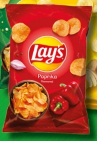 Topaz Lay's Chipsy ziemniaczane o smaku papryki 140 g oferta