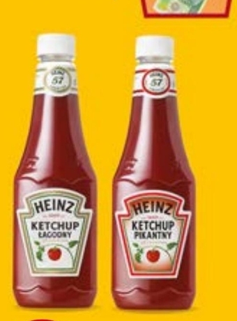 Żabka Heinz Ketchup łagodny 342 g oferta