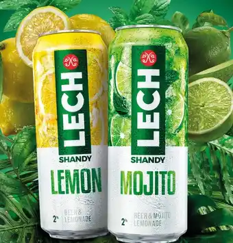 Lidl Lech Shandy Mojito Piwo z lemoniadą 500 ml oferta