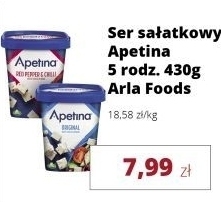 Torimpex Arla Apetina Ser biały sałatkowy w kostkach bez laktozy 430 g oferta