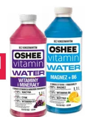 Dealz Oshee Vitamin Water Napój niegazowany o smaku cytryny pomarańczy 1,1 l oferta