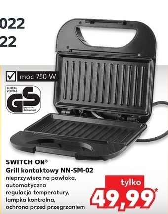 Kaufland Grill elektryczny Switch On oferta
