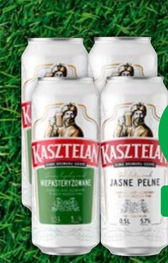 Żabka Kasztelan Piwo jasne niepasteryzowane 500 ml oferta
