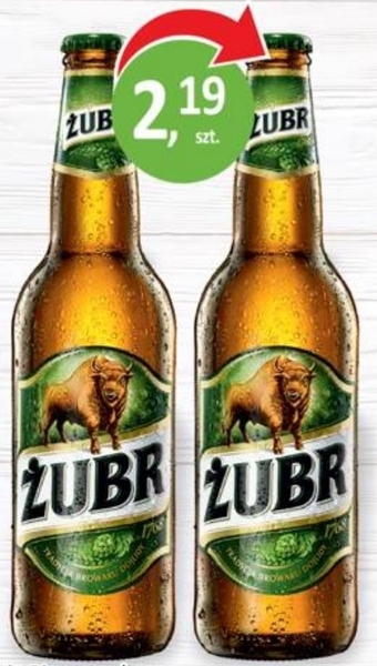 Passa Żubr Piwo jasne 500 ml oferta